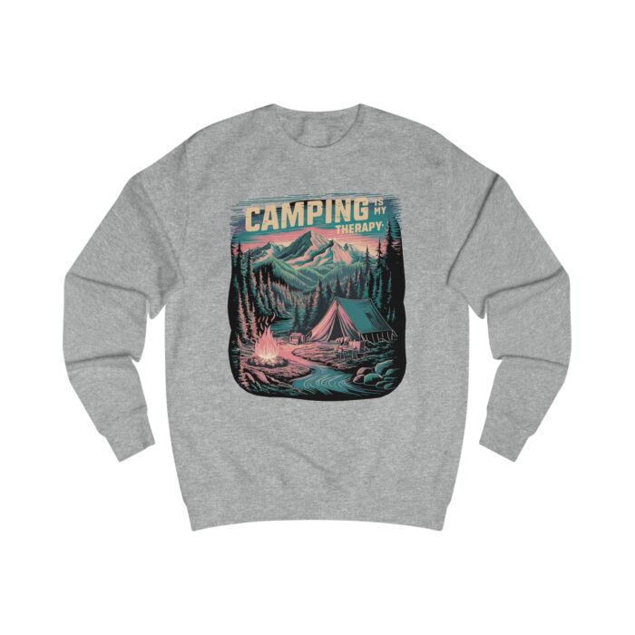 Camping is my therapy Unisex Sweatshirt - Image 23