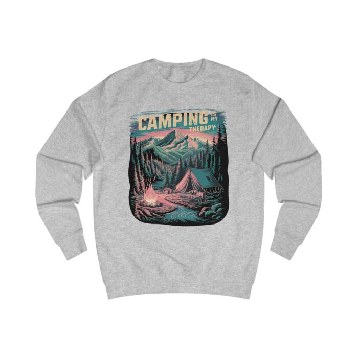 Camping is my therapy Unisex Sweatshirt - Image 9