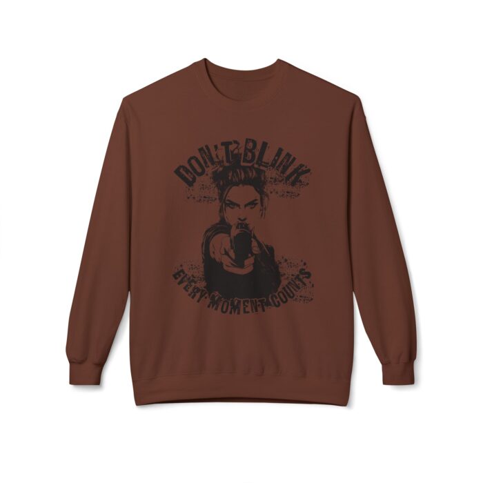 Don't Blink Unisex Midweight Softstyle Fleece Crewneck Sweatshirt - Image 17