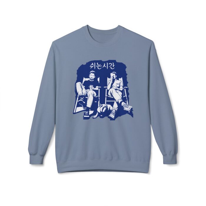 Break time Unisex Midweight Softstyle Fleece Crewneck Sweatshirt - Image 45