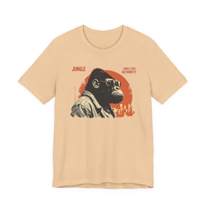Jungle Authority Graphic Tee | Unisex Shirt for Animal Lovers, Casual Wear, Gift Idea, Nature Enthusiasts, Fun Statement T-Shirt - Image 4