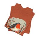 Nature's News Bird Tee: Unisex Jersey Short Sleeve T-Shirt, Gift for Nature Lovers, Spring Fashion, Eco-Friendly Apparel, Casual Wear