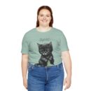 Cute Cat Lover Tees, Perfect for Pet Owners, Birthday Gifts, Casual Wear, Animal Lovers, Fun Gift Idea