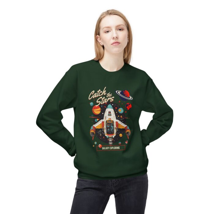 Catch the stars Unisex Midweight Softstyle Fleece Crewneck Sweatshirt - Image 35