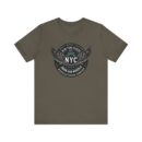 NYC Wings Graphic Unisex Tee, Vintage Style Shirt, Gift for NYC Lovers, Casual Streetwear, Travel Souvenir, Comfortable Tee