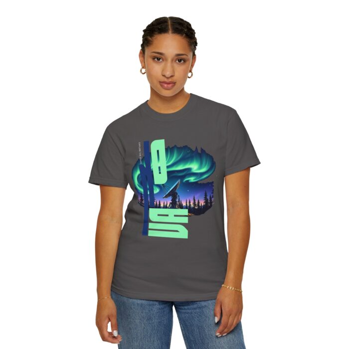 Vibrant Aurora Unisex T-Shirt, Graphic Tees, Nature Lover Gift, Cosmic Design Tee, Casual Wear, Outdoor Adventure Shirt - Image 10