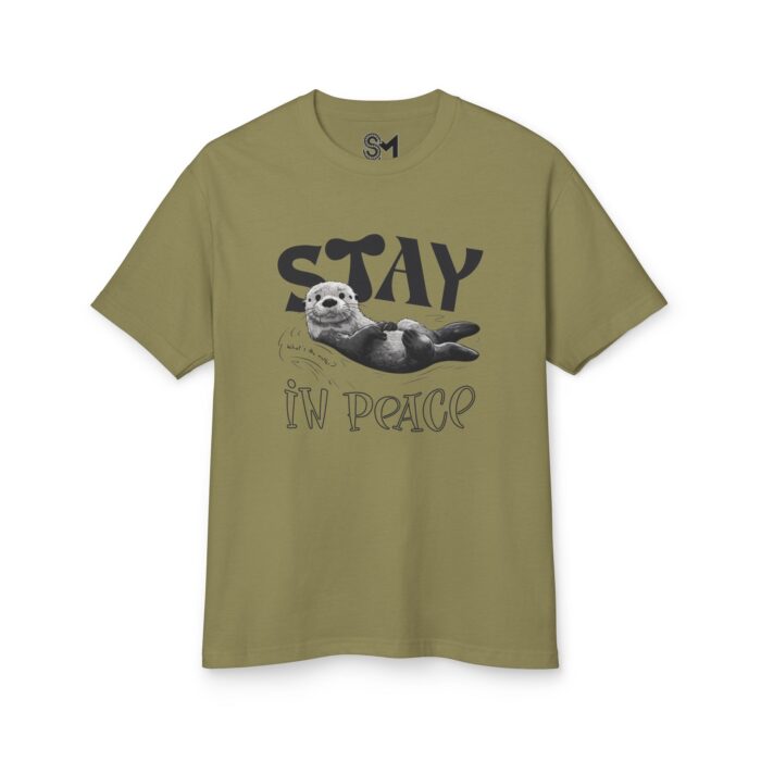 Stay in Peace Graphic Tee, Unisex Cotton T-Shirt, Casual Apparel, Gift for Friends, Relaxed Vibe Clothing - Image 13