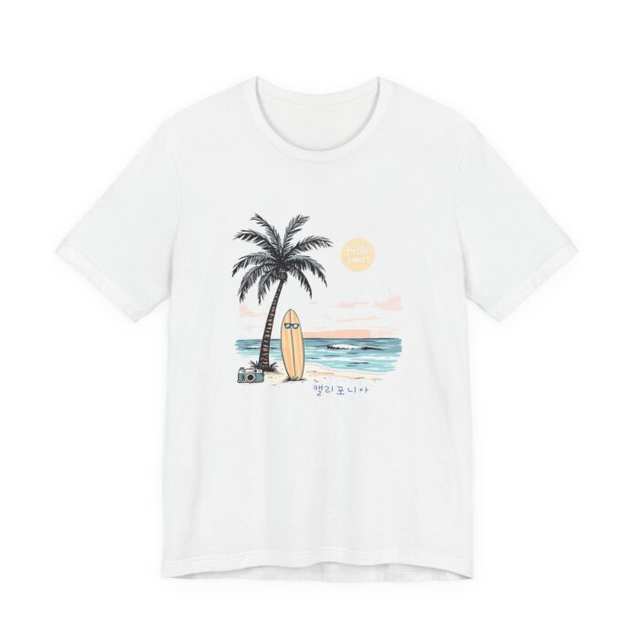 California Retro Graphic Tee - Unisex Jersey Short Sleeve Shirt - Image 3