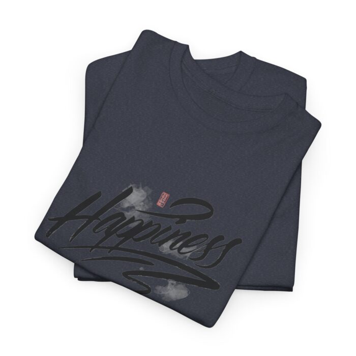 Happiness Unisex Heavy Cotton Tee - Comfortable Daily Wear - Image 37