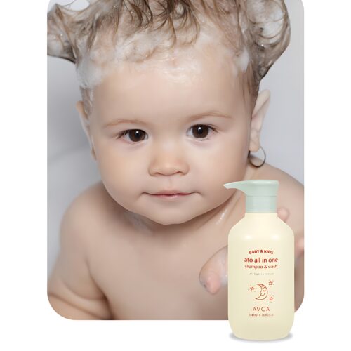 AVCA Baby Kids Ato All-in-one Shampoo & Wash 500ml