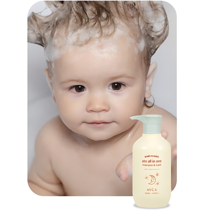 AVCA Baby Kids Ato All-in-one Shampoo & Wash 500ml