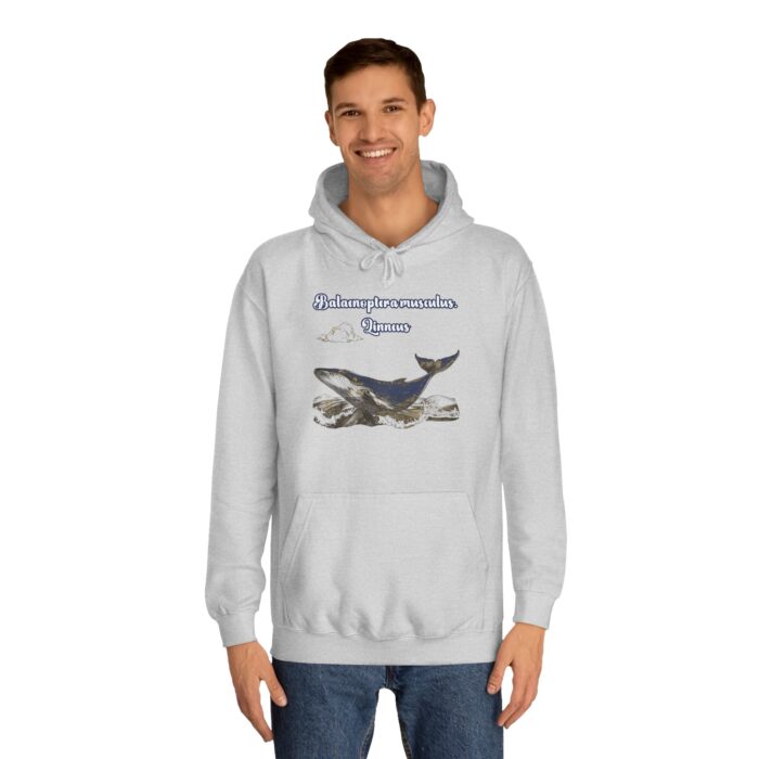 Blue Whale Unisex College Hoodie - Image 7