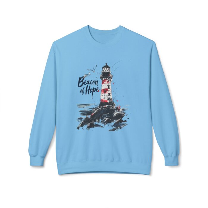 Beacon of Hope Unisex Midweight Softstyle Fleece Crewneck Sweatshirt - Image 33