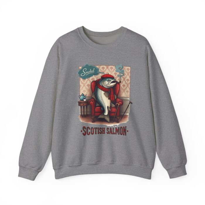 Scottish Salmon Unisex Heavy Blend™ Crewneck Sweatshirt - Image 33