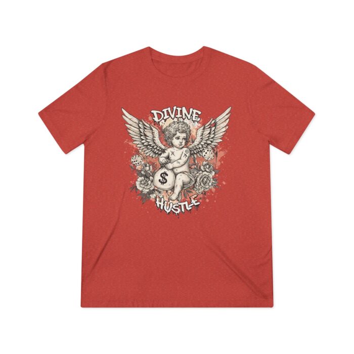 Devine hustle Unisex Triblend Tee - Image 29