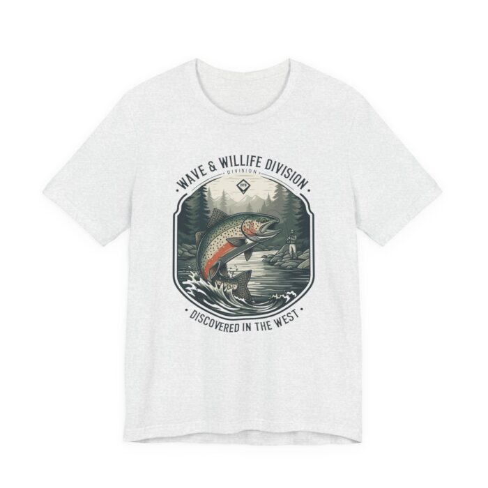 Nature-Inspired Graphic Tee, Perfect for Outdoor Enthusiasts and Casual Wear, Gift for Fishermen, Wilderness Adventure Shirt, [...] - Image 11