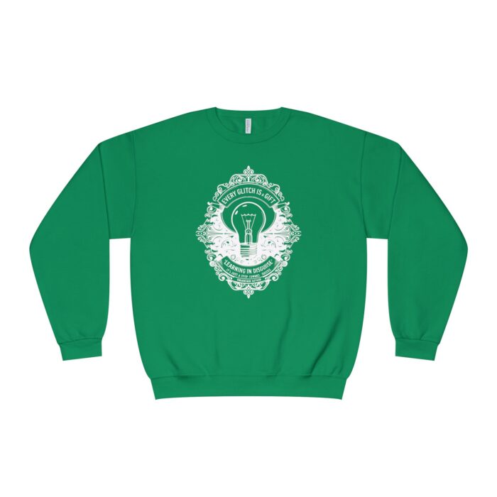 EVERY GLITCH IS A GIFT Unisex NuBlend® Crewneck Sweatshirt - Image 37