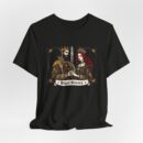 Royal Silence Graphic Tee, Gothic T-Shirt, King and Queen Shirt, Unisex Fashion Top, Drawstring Bag, Gift for Him/Her