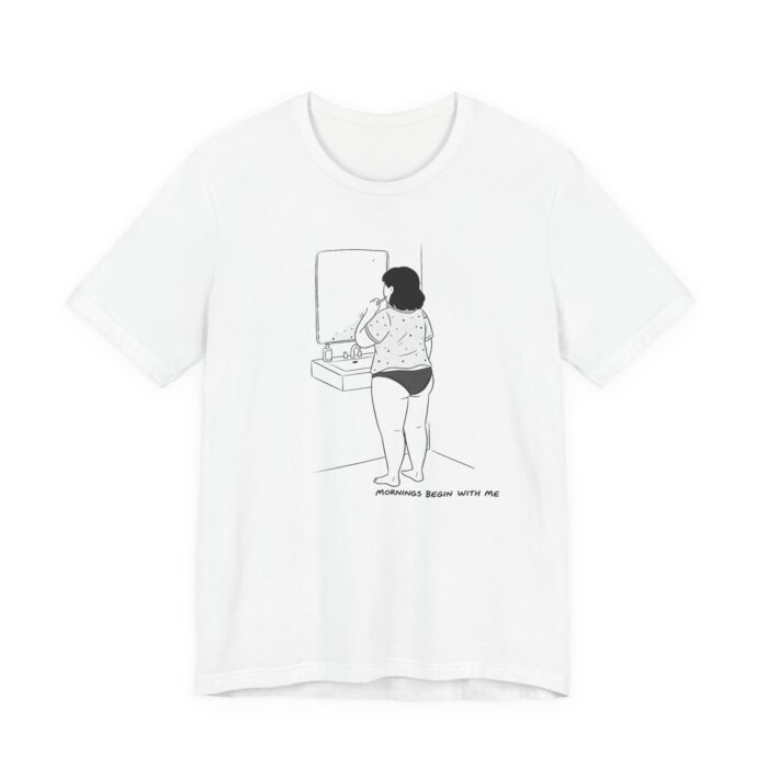 Body Positivity Unisex Tee | Self-Love Apparel, Casual Wear, Gift for Friends, Motivational T-Shirt, Everyday Comfort - Image 4