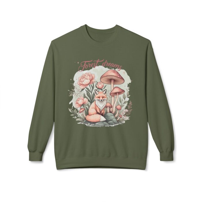 Forest dream Unisex Midweight Softstyle Fleece Crewneck Sweatshirt - Image 37