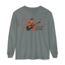 According to the will of God Rockin' Tiger Long Sleeve T-Shirt – Unisex Garment-Dyed Tee