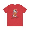 Retro Cat Unisex Tee, Fun Cat Shirt, Summer Vibes T-Shirt, Gift for Cat Lovers, Cute Animal Apparel