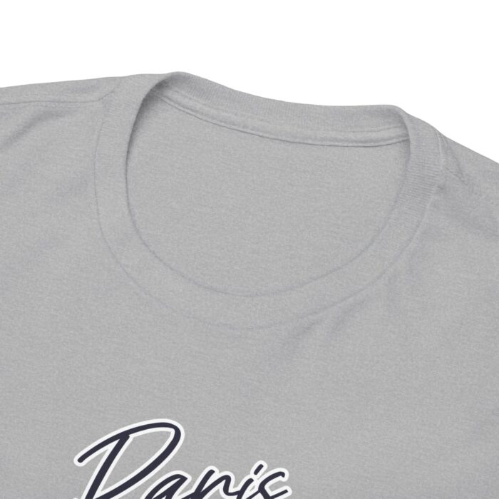 Paris Eiffel Tower Unisex Heavy Cotton Tee, Travel Shirt, Gift for Travelers, Vacation Shirt, Paris Lover Apparel - Image 29