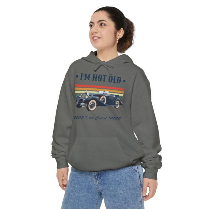 I am Classic Unisex Garment-Dyed Hoodie - Image 11