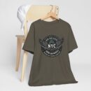 NYC Wings Graphic Unisex Tee, Vintage Style Shirt, Gift for NYC Lovers, Casual Streetwear, Travel Souvenir, Comfortable Tee