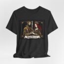 Royal Silence Graphic Tee, Gothic T-Shirt, King and Queen Shirt, Unisex Fashion Top, Drawstring Bag, Gift for Him/Her