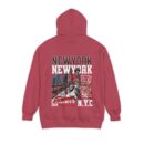 New York Streetwear Unisex Garment-Dyed Hoodie