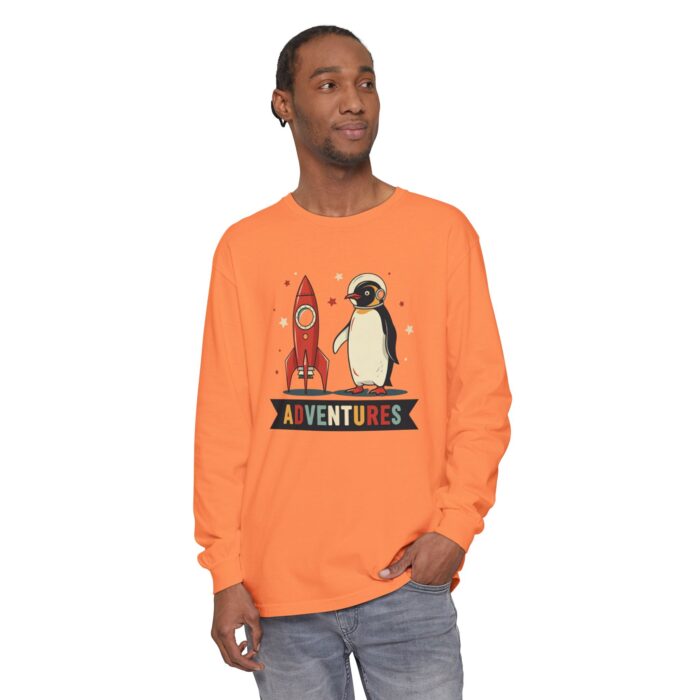 Adventures Unisex Garment-dyed Long Sleeve T-Shirt - Image 47