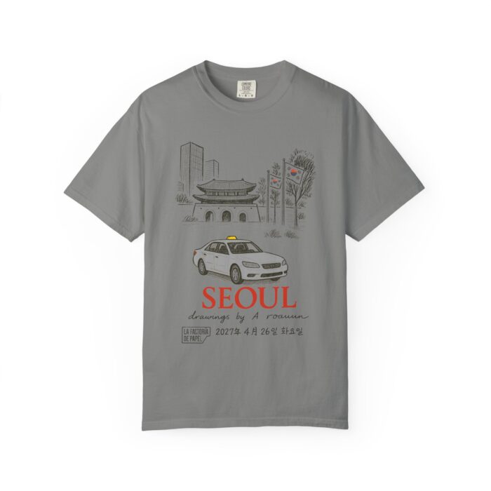 Seoul-Inspired Unisex T-Shirt - Artistic Design for Travelers - Image 25