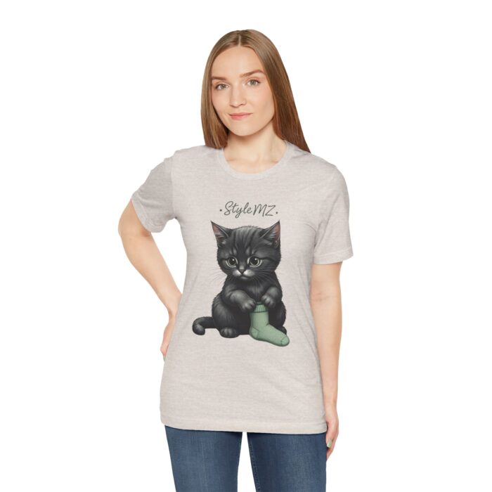 Cute Cat Lover Tees, Perfect for Pet Owners, Birthday Gifts, Casual Wear, Animal Lovers, Fun Gift Idea - Image 9