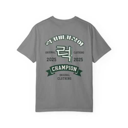 Champion 2025 Unisex Garment-Dyed T-Shirt - Vintage Style Sportswear