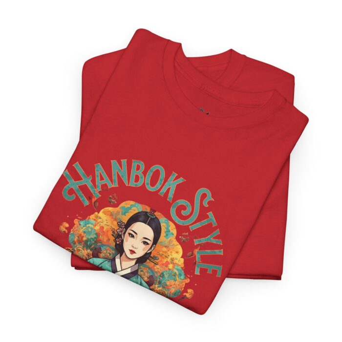 Hanbok Style Unisex Heavy Cotton Tee - Image 15