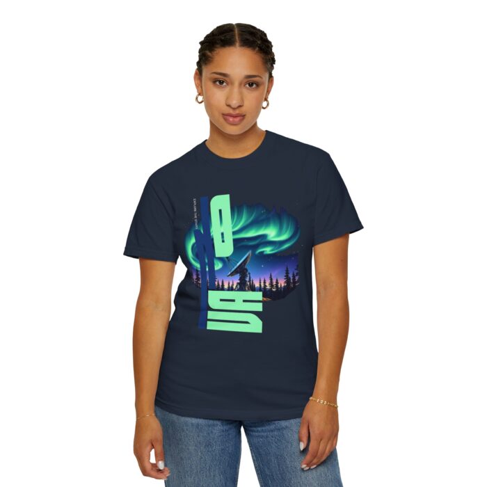 Vibrant Aurora Unisex T-Shirt, Graphic Tees, Nature Lover Gift, Cosmic Design Tee, Casual Wear, Outdoor Adventure Shirt - Image 20