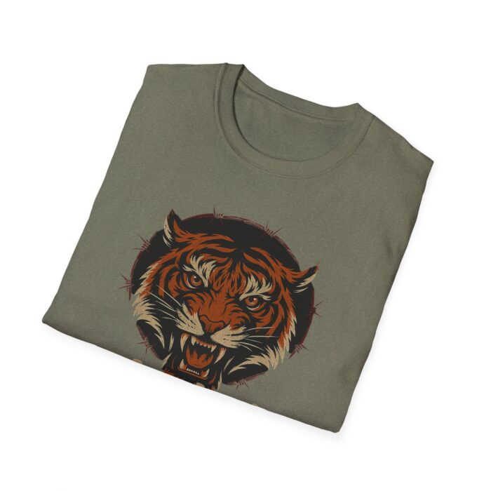 Unisex Tiger Strength T-Shirt - Motivational Korean Design - Image 16