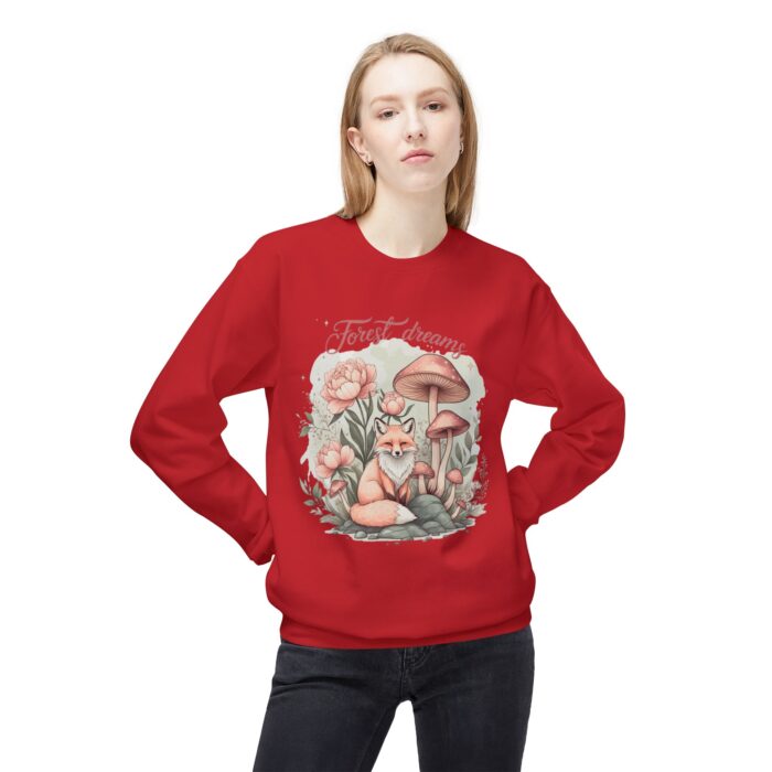 Forest dream Unisex Midweight Softstyle Fleece Crewneck Sweatshirt - Image 55