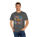Unisex Garment-Dyed T-Shirt - Colorful 'King' Graphic Tee for Trendsetters