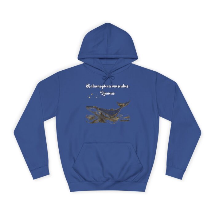 Blue Whale Unisex College Hoodie - Image 25