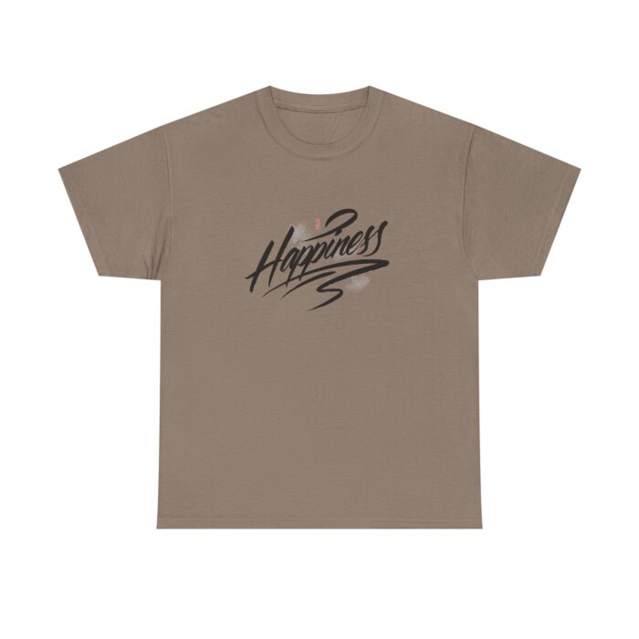 Happiness Unisex Heavy Cotton Tee - Comfortable Daily Wear - Image 29
