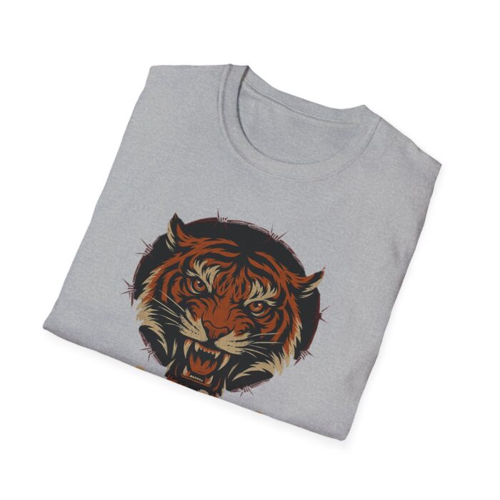 Unisex Tiger Strength T-Shirt - Motivational Korean Design - Image 12