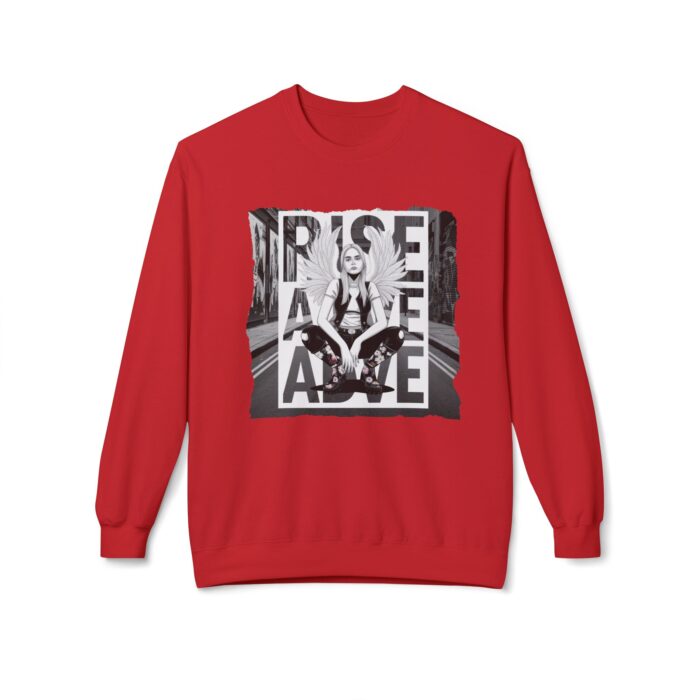 Rise Above Unisex Midweight Softstyle Fleece Crewneck Sweatshirt - Image 53