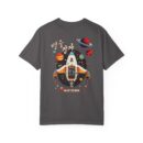 Galaxy Exploring Unisex Garment-Dyed T-Shirt - Space Adventure Vibe