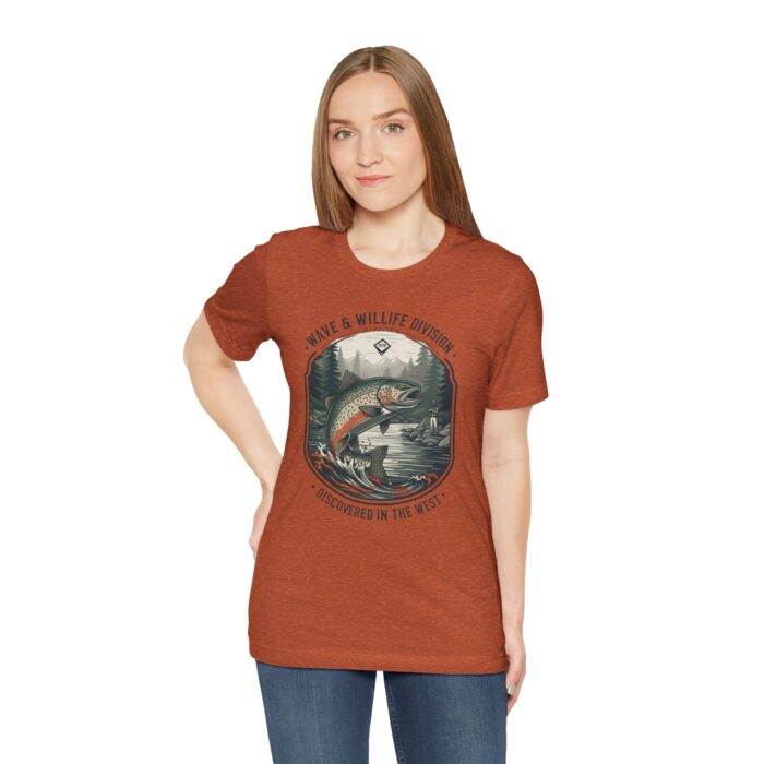 Nature-Inspired Graphic Tee, Perfect for Outdoor Enthusiasts and Casual Wear, Gift for Fishermen, Wilderness Adventure Shirt, [...] - Image 32