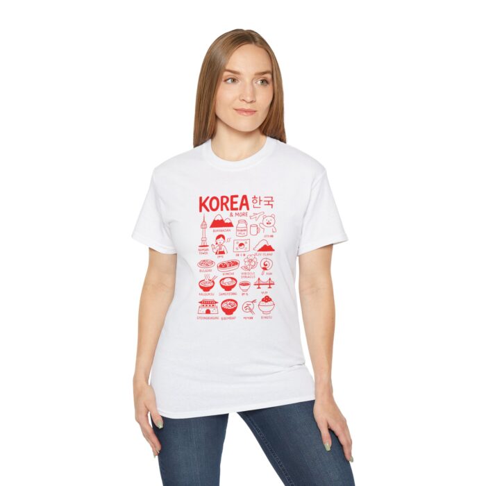 Korea Illustration Unisex Ultra Cotton Tee - Celebrate Culture & Travel - Image 10