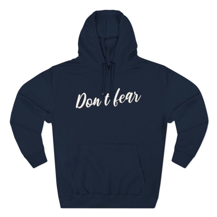 Ride with wave Three-Panel Fleece Hoodie - Image 17