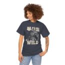 Wild Spirit Unisex Heavy Cotton Tee | Adventure Shirt, Gift for Nature Lovers, Casual Wear, Outdoor Activities, Quote Tee