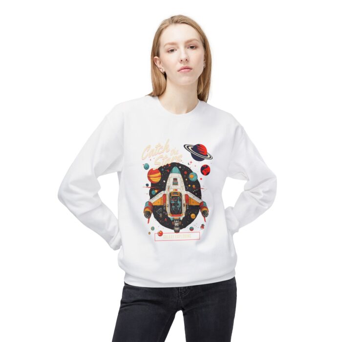 Catch the stars Unisex Midweight Softstyle Fleece Crewneck Sweatshirt - Image 19